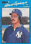 Alvaro Espinoza Baseball Cards