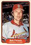 Bob Forsch Baseball Cards