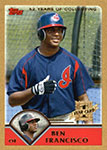 Ben Francisco Baseball Cards