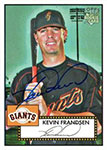 Kevin Frandsen Baseball Cards