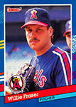 Willie Fraser Baseball Cards