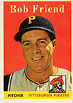 Bob Friend Baseball Cards