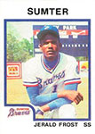 Jerald Frost Baseball Cards