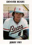 Jerry Fry Baseball Cards