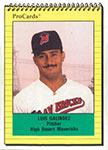Luis Galindez Baseball Cards