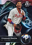 Yhoswar Garcia Baseball Cards