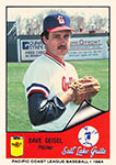 Dave Geisel Baseball Cards