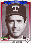 Jim Gideon Baseball Cards
