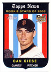 Dan Giese Baseball Cards