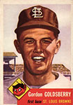 Gordon Goldsberry Baseball Cards