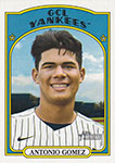 Antonio Gomez Baseball Cards