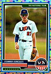 Stunner Gonzales Baseball Cards