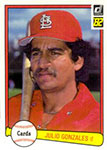 Julio Gonzalez Baseball Cards