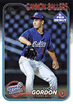 Lucas Gordon Baseball Cards