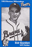 Sid Gordon Baseball Cards