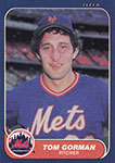 Tom Gorman Baseball Cards