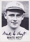 Waite Hoyt Baseball Cards