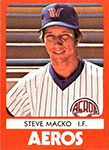Steve Macko Baseball Cards
