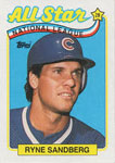 Ryne Sandberg Baseball Cards