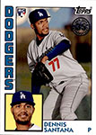 Dennis Santana Baseball Cards