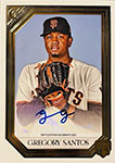 Gregory Santos Baseball Cards