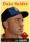 Duke Snider Baseball Cards