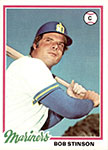 Bob Stinson Baseball Cards